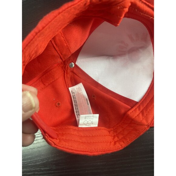 Marvel Spider-Man Red & White Youth Snapback Hat Adjustable Fit - Picture 4 of 7